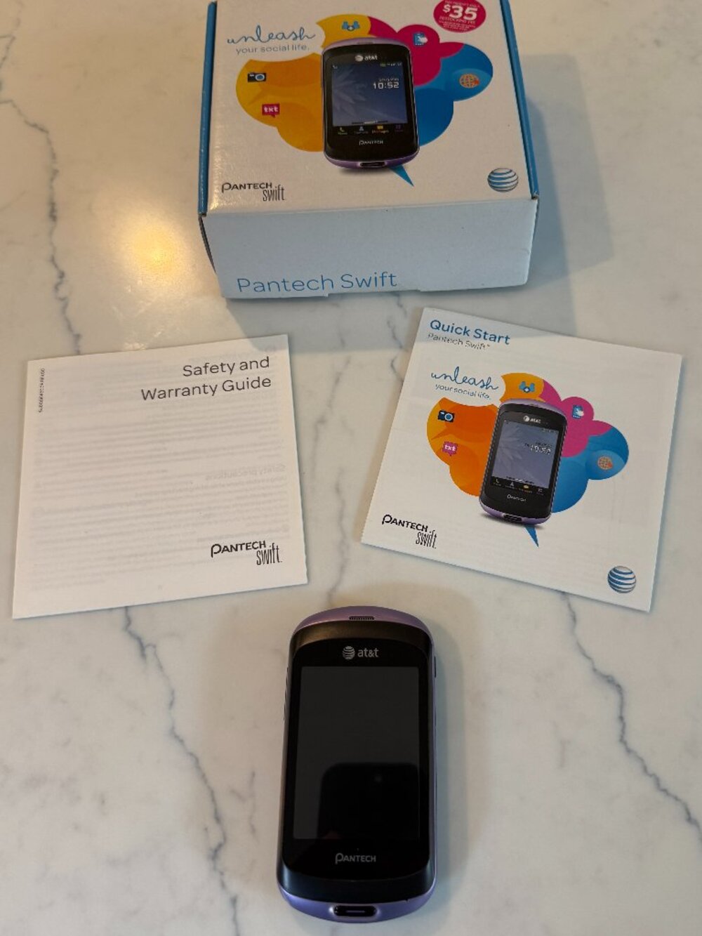 AT&T Pantech Swift Cell Phone